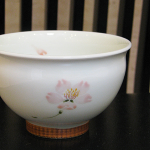 美形朴仙茶碗 『桜』