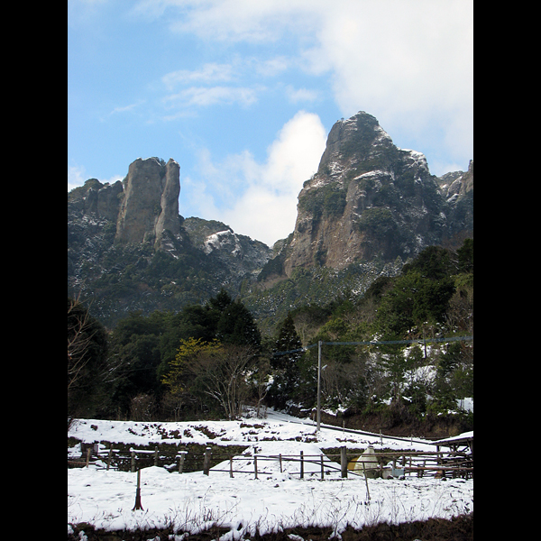 雪景色の乳待房