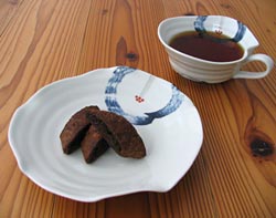 お茶請けとお茶でティーブレイク