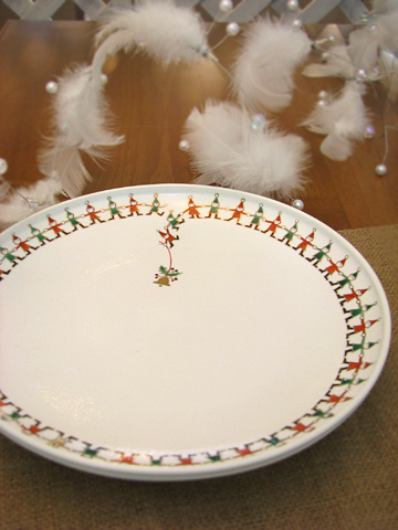 リベカのクリスマス大皿