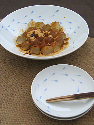 菓子器と銘々皿でもお使いいただけます