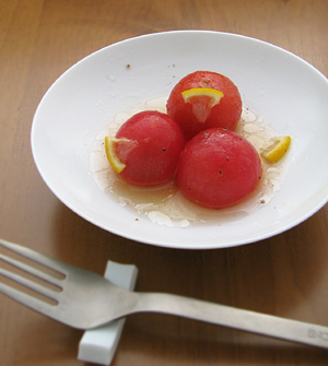 『ミニトマトのマリネ』 を盛ってみました♪