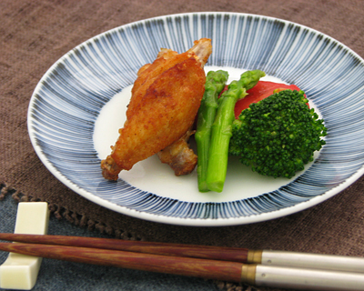 お惣菜の『取り皿』に使ってみました♪