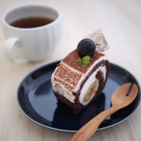 『ケーキ皿』に使ってみました。